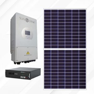 10KW Hybrid System With Battery Backup