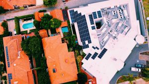 PV Panels Top View