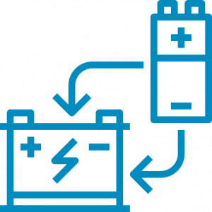 Solar Installations 3 Converter to Battery